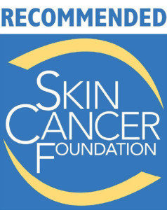 Recommended by Skin Cancer Foundation